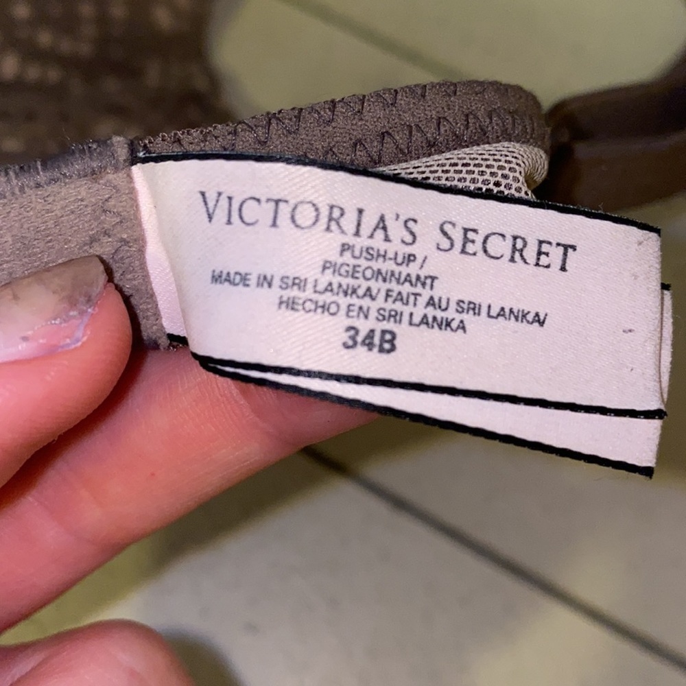 Victoria’s Secret taupe pushup padded bra 34B - Picture 4 of 8